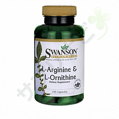 L-アルギニン&L-オルニチン 100錠 1本 | (Swanson)L- arginine & L- ornithine 100tablets one