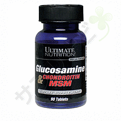 アルティメイト・MSM配合グルコサミン&コンドロイチン90錠 1本 | Ultimate Nutrition Glucosamine & Chondroitin & MSM 90 Tablets 90 錠